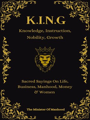 cover image of Knowledge, Instruction, Nobility, Growth--K.I.N.G